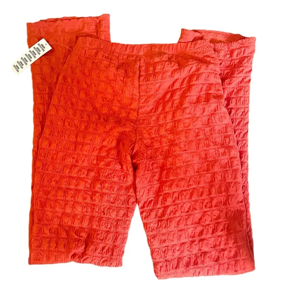 Urban Outfitters Shirred Pant in Orange-Red - Picture 2 of 10